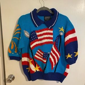 🌟Berek Marta Patriotic Sweater🌟